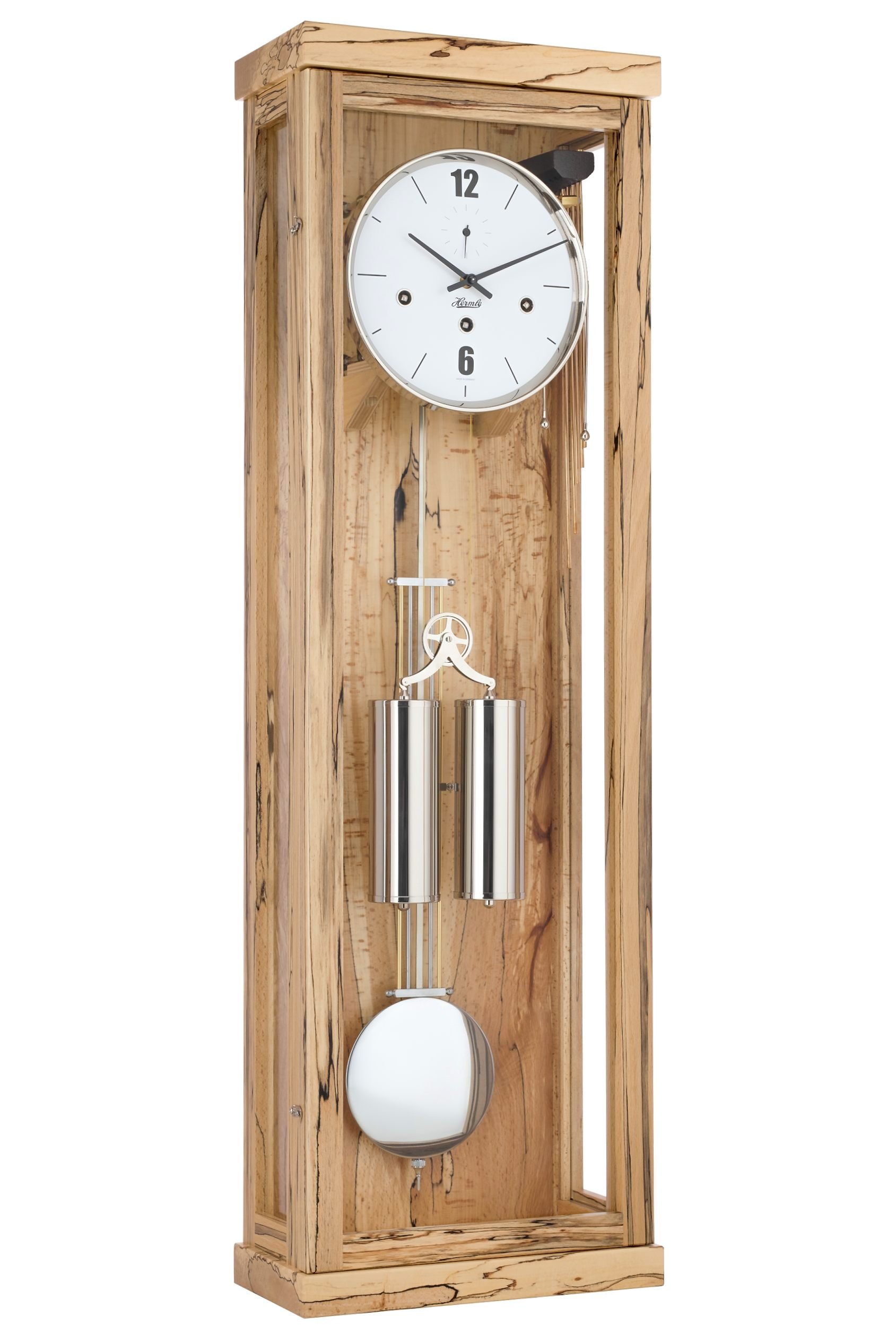 Hermle Pendelwanduhr Regulator Eisbuche 86cm- 70993-T30351