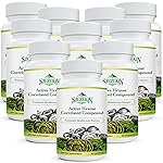 Active Hexose Correlated Compound 1500 mg Supplement, Natural 8 Mushroom Extract Supplement, Immune System, Liver Function, Natural Killer and T Cells Activity, 900 Veggie Capsules