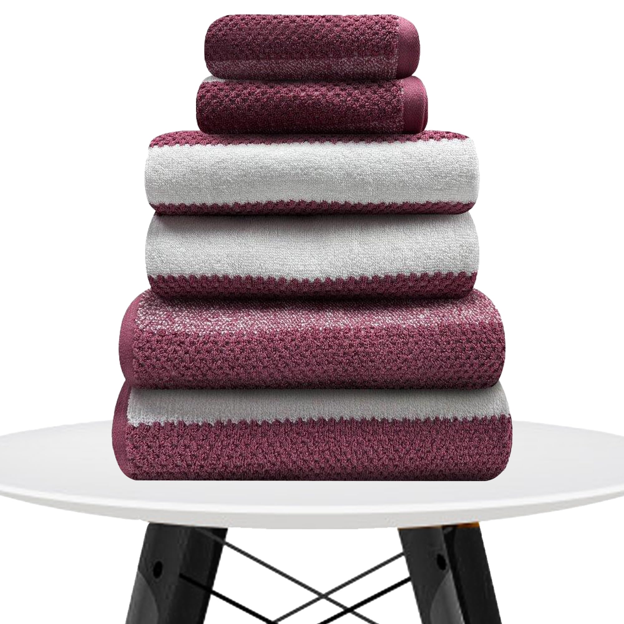 Lions Towels - Premium Bath Sheet 2 Piece - 100% Cotton, Ultra Soft and Highly Absorbent, Extra Large Striped Towel Bath Sheets 90x140cm, Hotel Spa Quality, Quick Drying