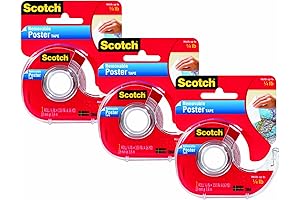 Scotch Removable Tape: Durable, Convenient, and Versatile