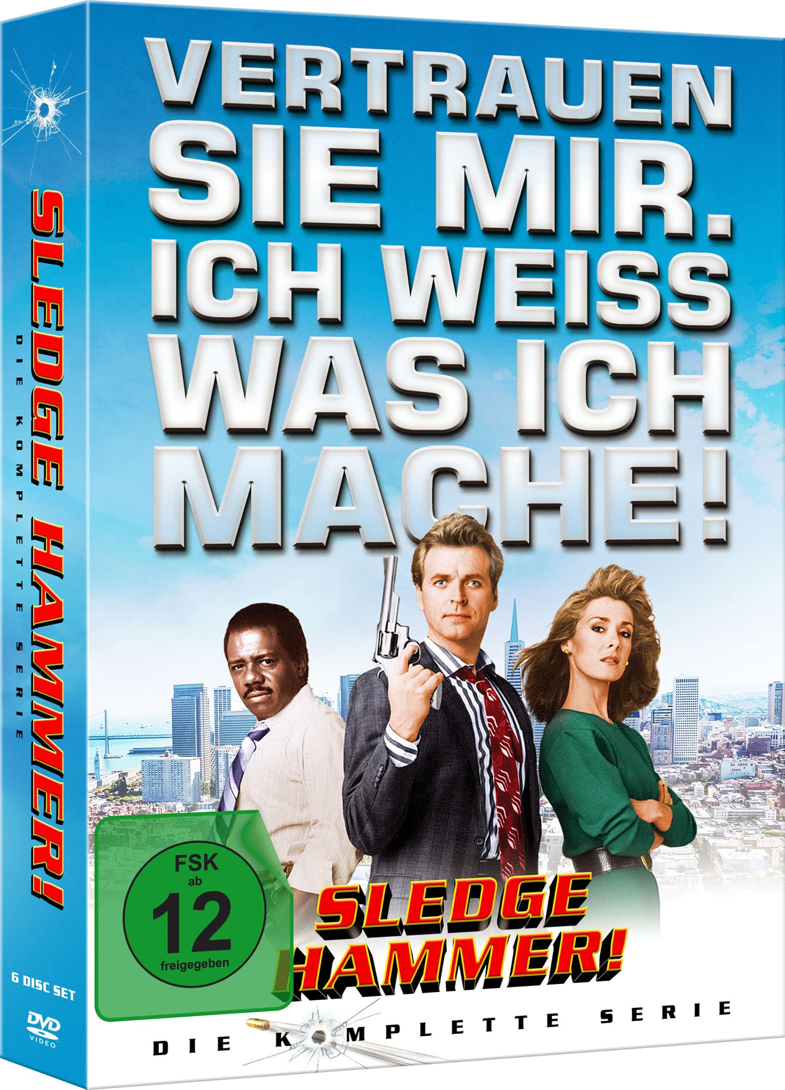 Amazon.com: Sledge Hammer - Die komplette Series [6 DVDs