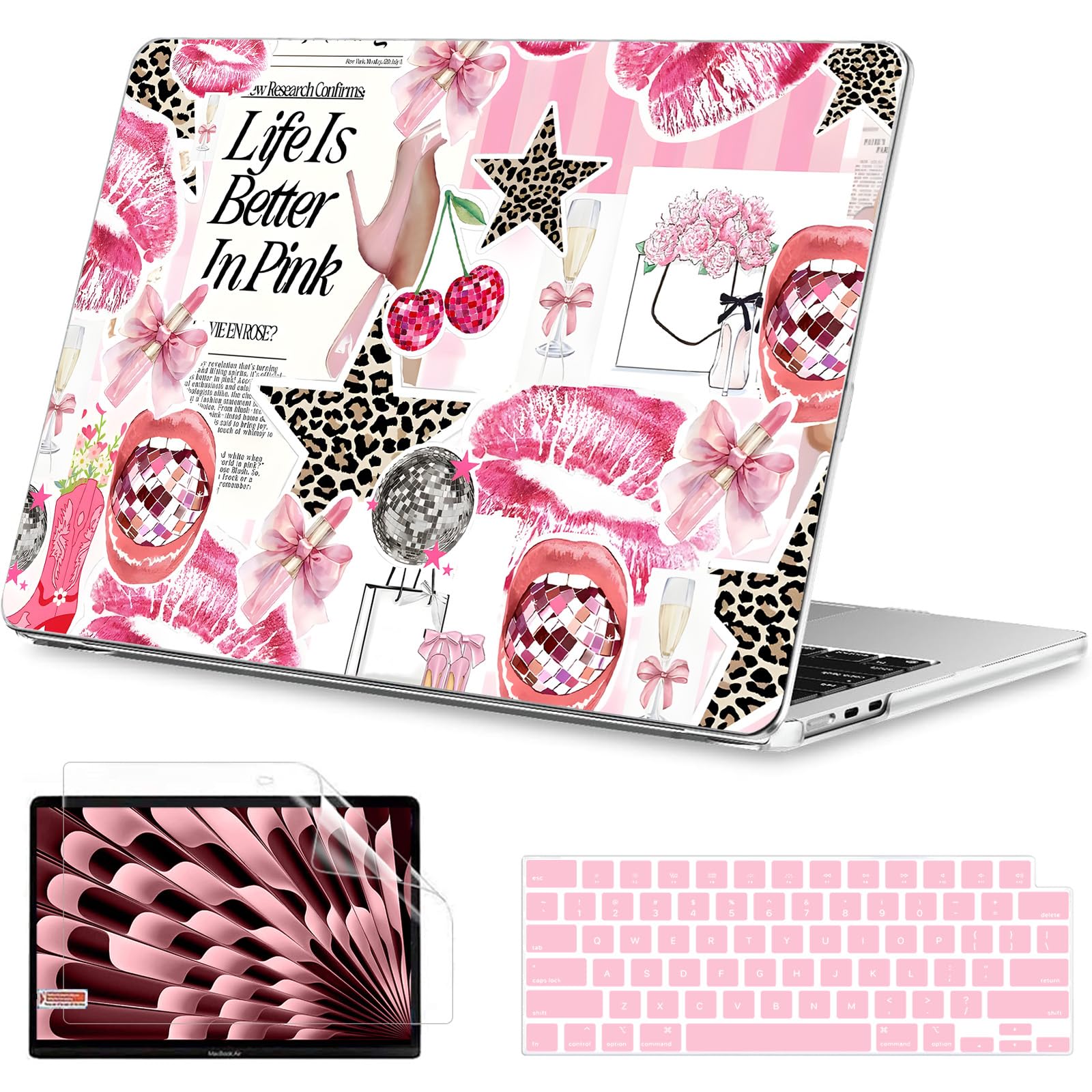 B BELK for MacBook Air 15 inch Case 2026 2025 2024 2023 M5 M4 M3 M2