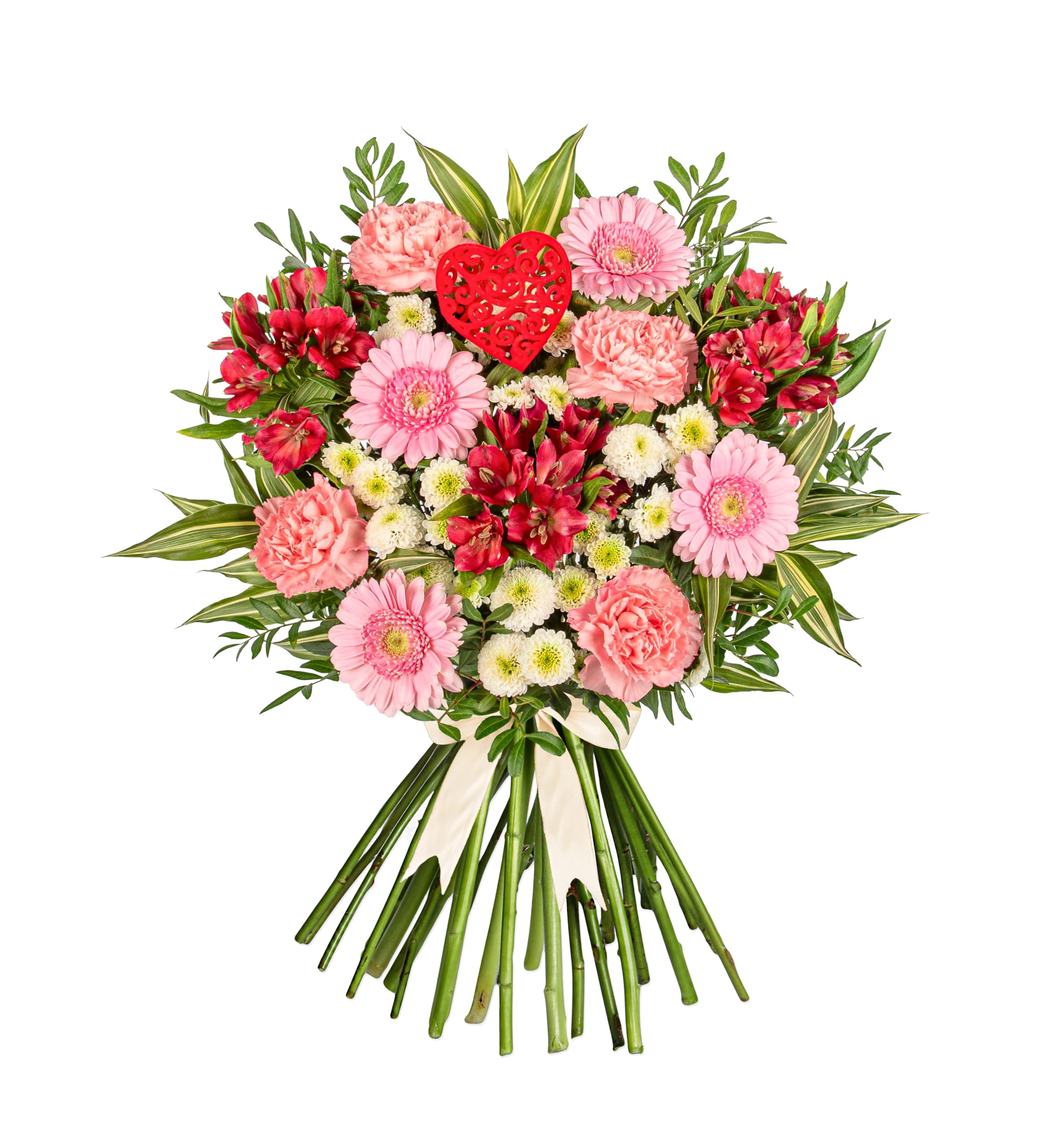 Valentines Florist Choice Surprise Premium Fresh Flower Bouquet – Stunning Mixed Stems for: Birthdays, Anniversaries & Sympathy – Next day Flowers Delivery (Standard)