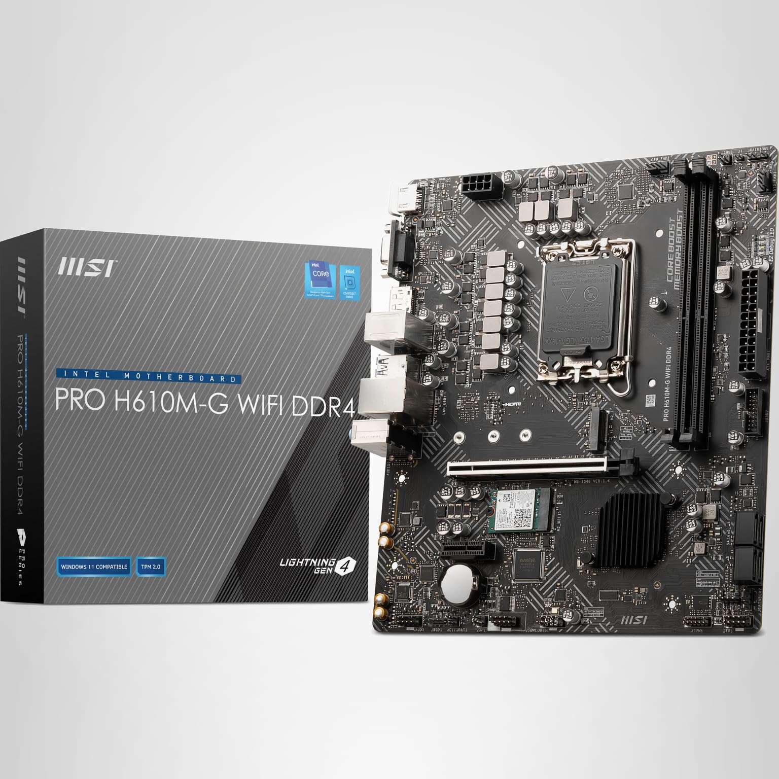 Amazon.com: MSI PRO H610M-G WiFi DDR4 ProSeries Motherboard (12th