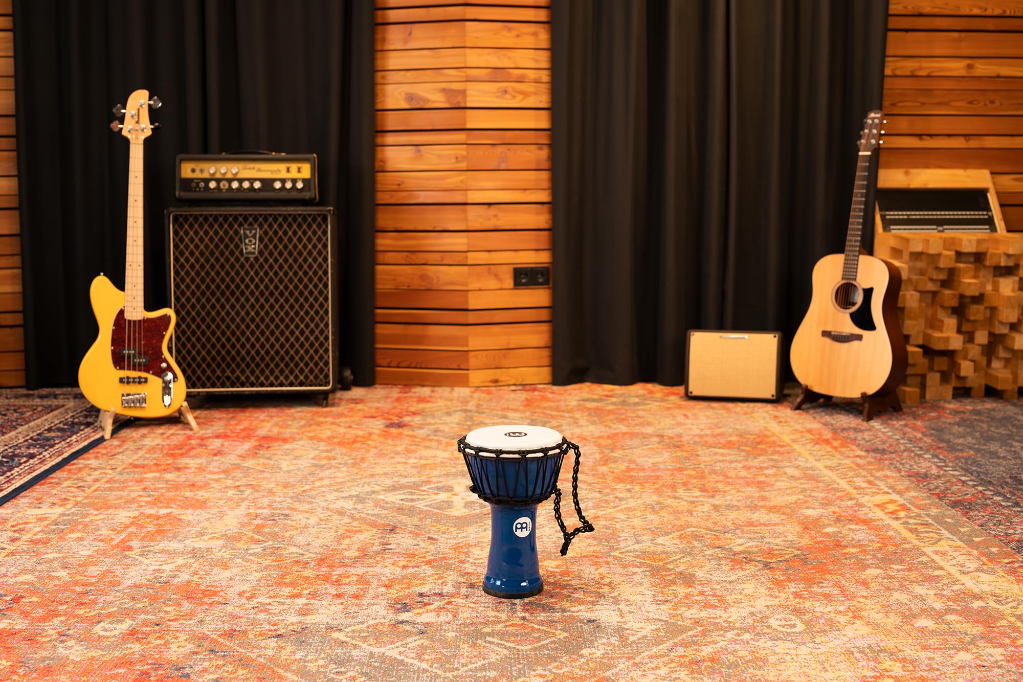 MEINL Percussion JRD Djembe - Blue, JRD-B