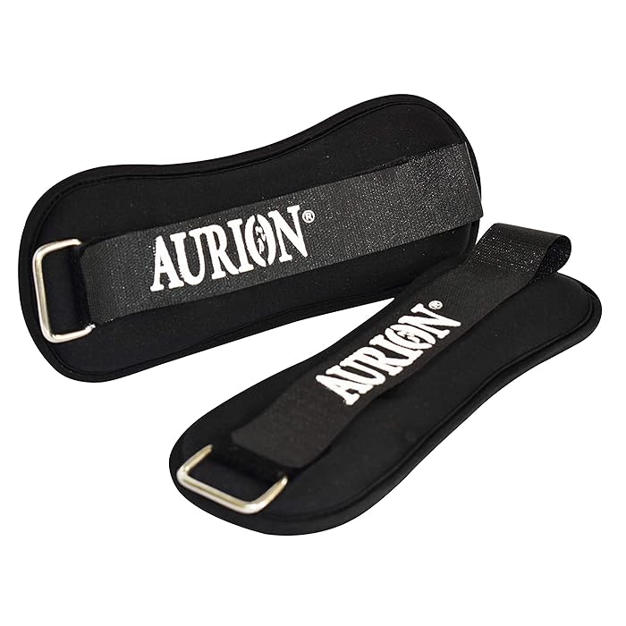 Buy Aurion Neoprene Wrist/Ankle Weights Pro Quality Adjustable Leg