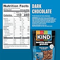 Vista 2 de Kind - Clusters de granos Saludables; crema de cacahuate; granola de granos integrales.