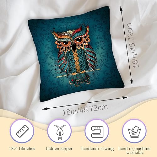 Vista 22 de Juego de 2 fundas de almohada decorativas de 18 x 18 pulgadas, diseño de flor de cerezo para el hogar, sala de estar, cama, sofá, dormitorio