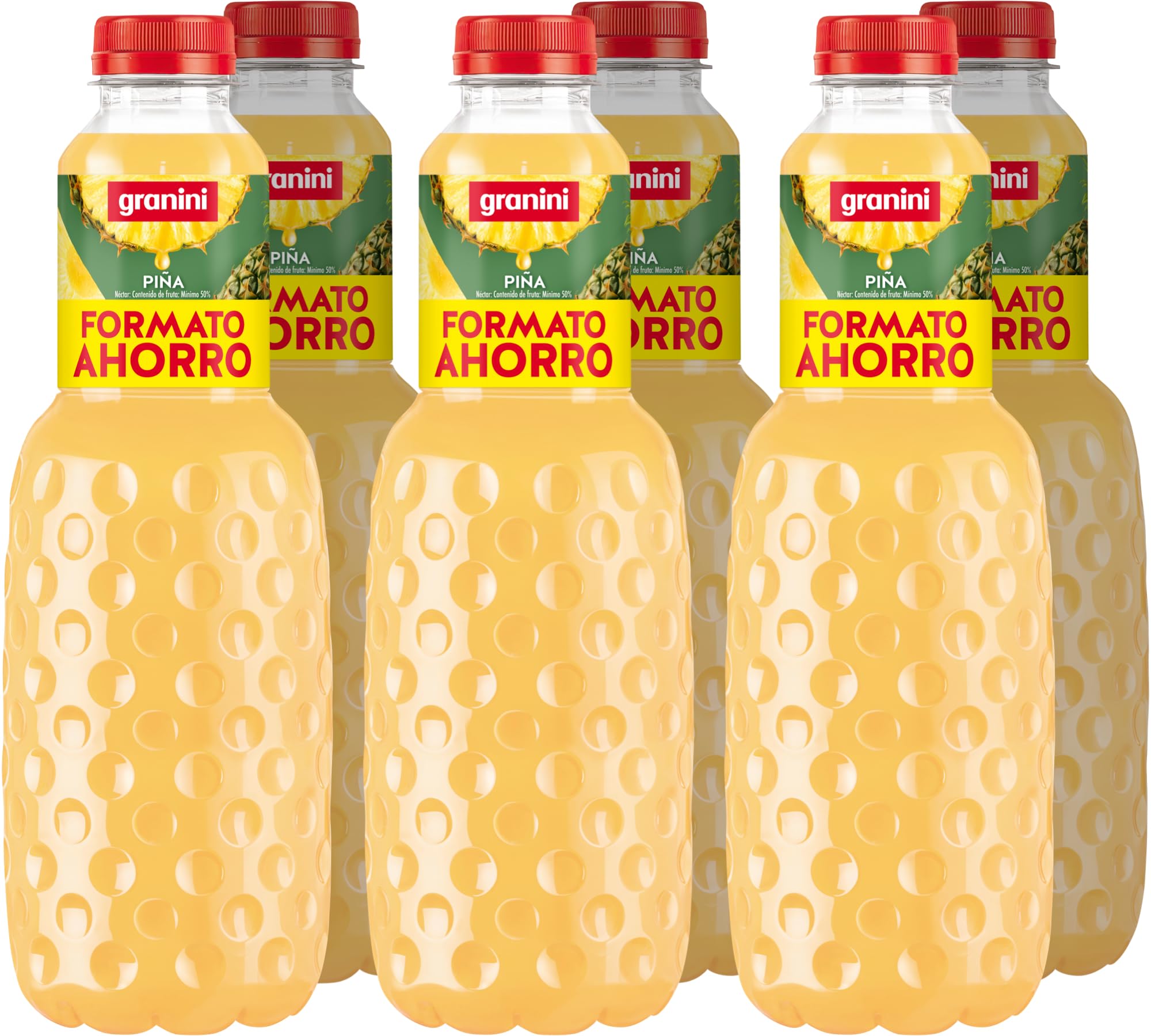 Granini Néctar de Piña Pack 6 x 1,5L