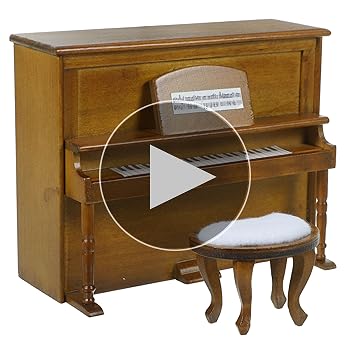 Amazon.com: GANAZONO 1 Set Dollhouse Piano 1:12 Miniature