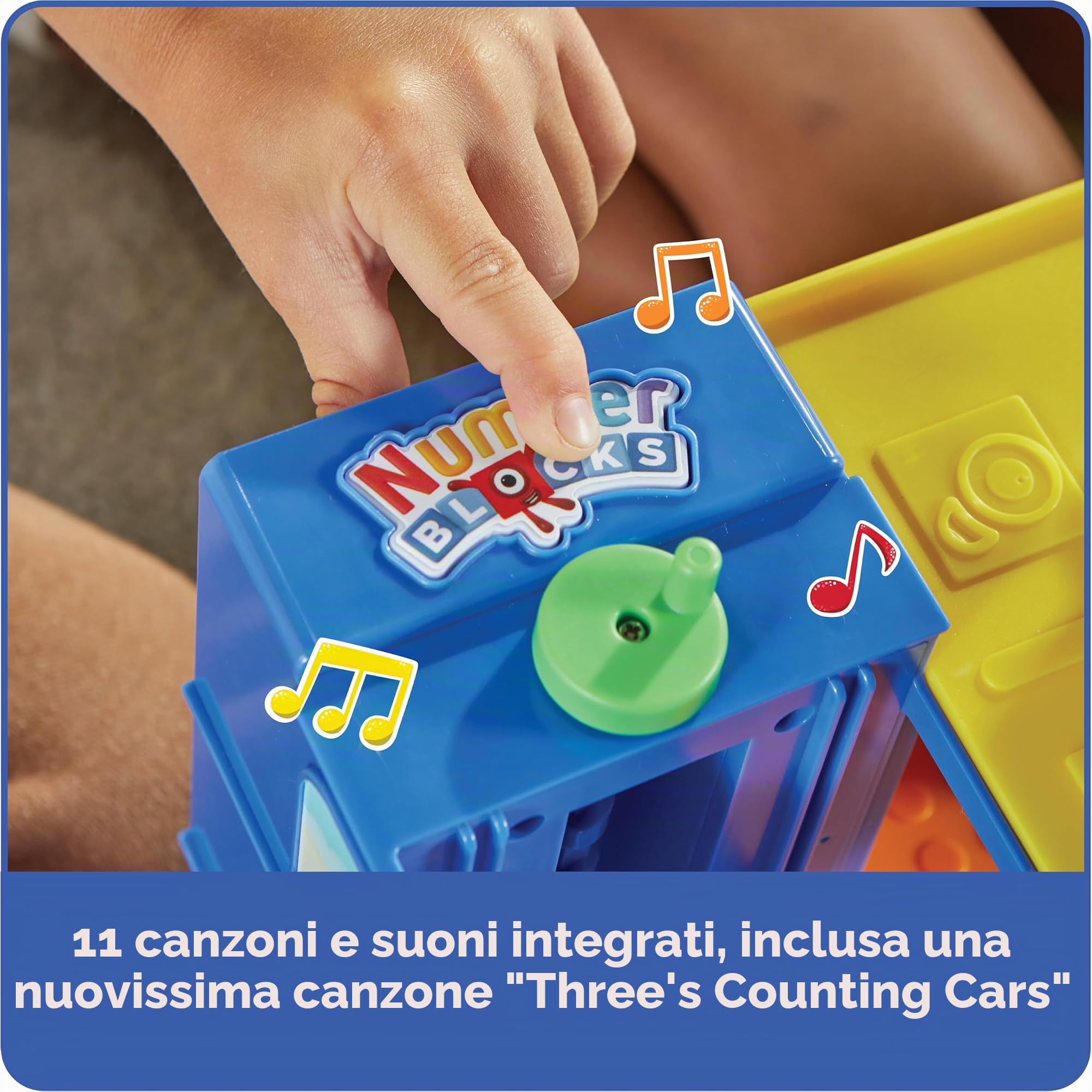 Learning Resources Garage per Contare Numberblocks, 3 Anni +, Giocattolo Educativo di Matematica Interattivo con Auto e Suoni