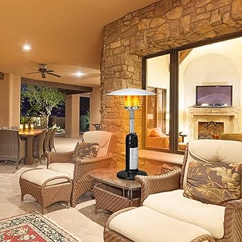 Amazon.com : Tangkula Tabletop Propane Patio Heater, 11,000