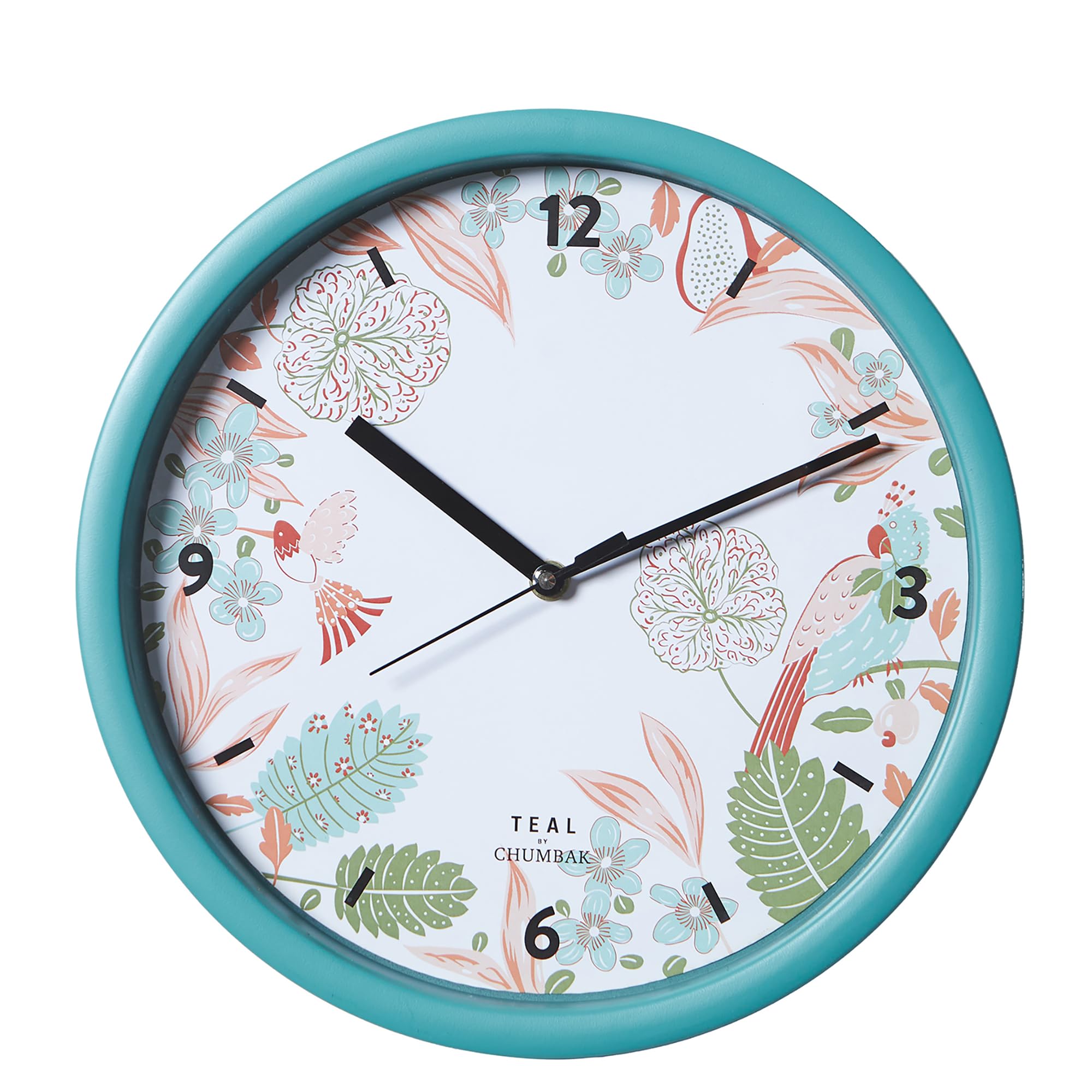 Teal Chumbak Wall Clock - Stylish Home Decor -6