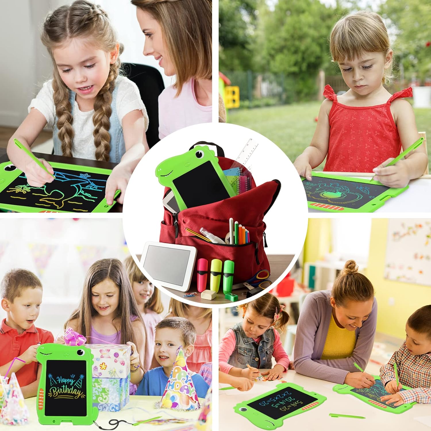 LCD Writing Tablet for Kids 10 inch,Toddler Toys for 3 4 5 6 7years Old Boys Girls,Learning Toys Halloween Thankgiving Christmas Day Gift for Kids Doodle Board