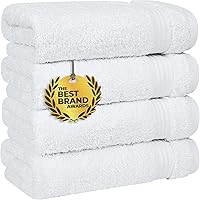 Vista 68 de Cotton Paradise Tapetes de baño antideslizantes 100% algodón para baño, 17 x 24 pulgadas, suaves, absorbentes, de secado rápido, lavables a máquina