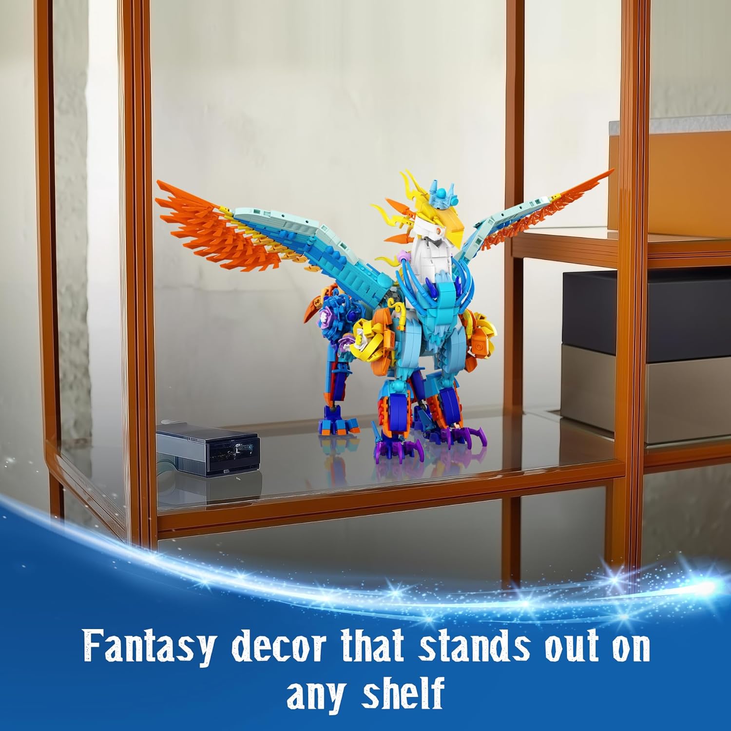 Sillbird Magical Creatures Building Set for Kids Age 10+ and Adults, Buildable Flower Animal Toy for Home Decor, Birthday Gift Idea for Boys Girls Teens and Adults (1212 Pieces)