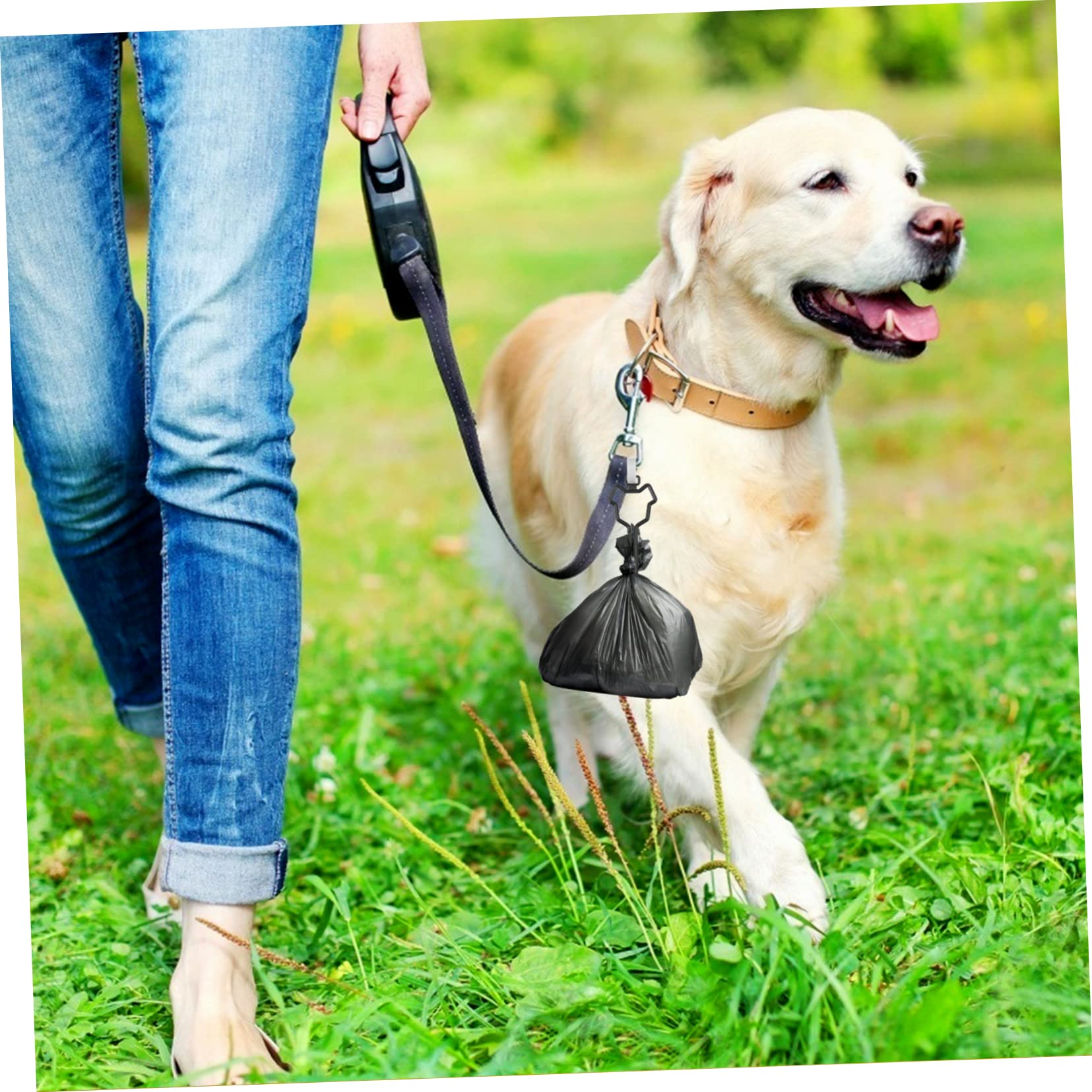 Toddmomy 30piezas Porta Bolsas De Caca Para Perros Clip Para Correa De Mascotas Soporte De Bolsas De Desperdicios Holder Para Perro Fácil De Usar y Compatible La Mayoría Correas