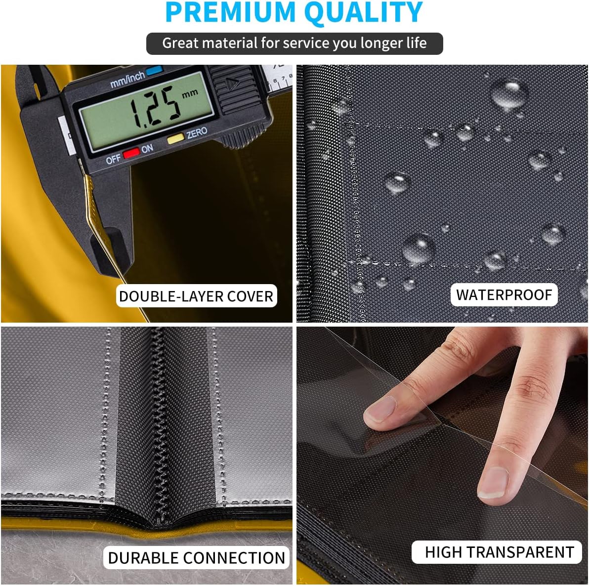 Upgraded 9 Pockets Trading Card Collection Binder, 360 Book Holder Album for Yugioh, MTG, TCG, Magic, Sports Cards - Yellow