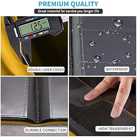 JIQEZNL Upgraded 9 Pockets Trading Card Collection Binder, 360 Book Holder Album for Yugioh, MTG, TCG, Magic, Sports Cards - Yellow