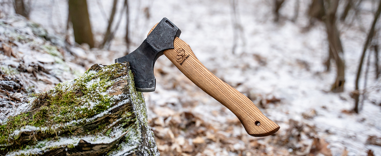 Amazon.com : BeaverCraft Bushcraft Hatchet with Sheath for Camping
