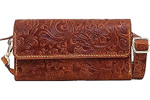 Small Faux Leather Crossbody Bag with Adjustable Strap