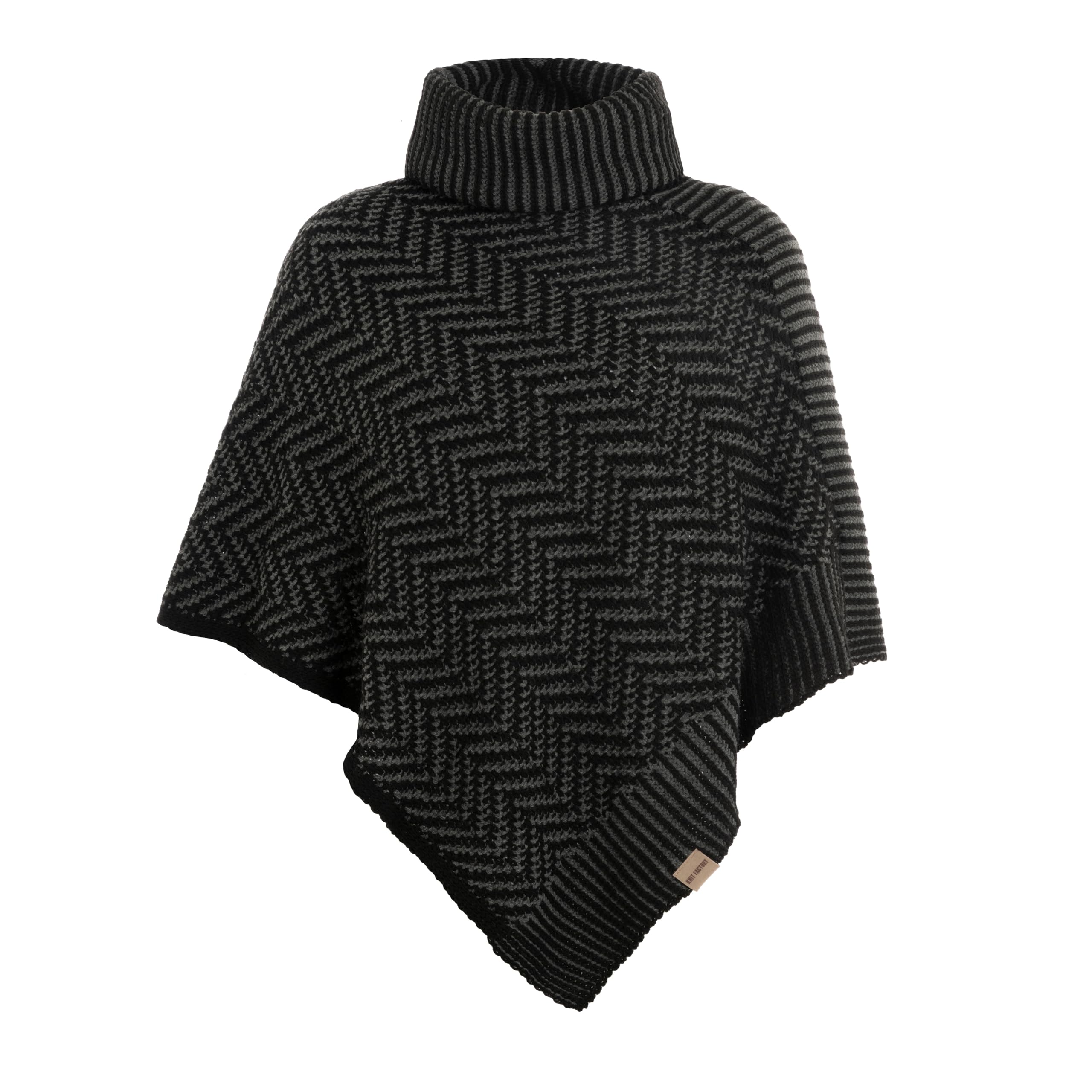 Knit Factory - Amber Poncho Tricoté