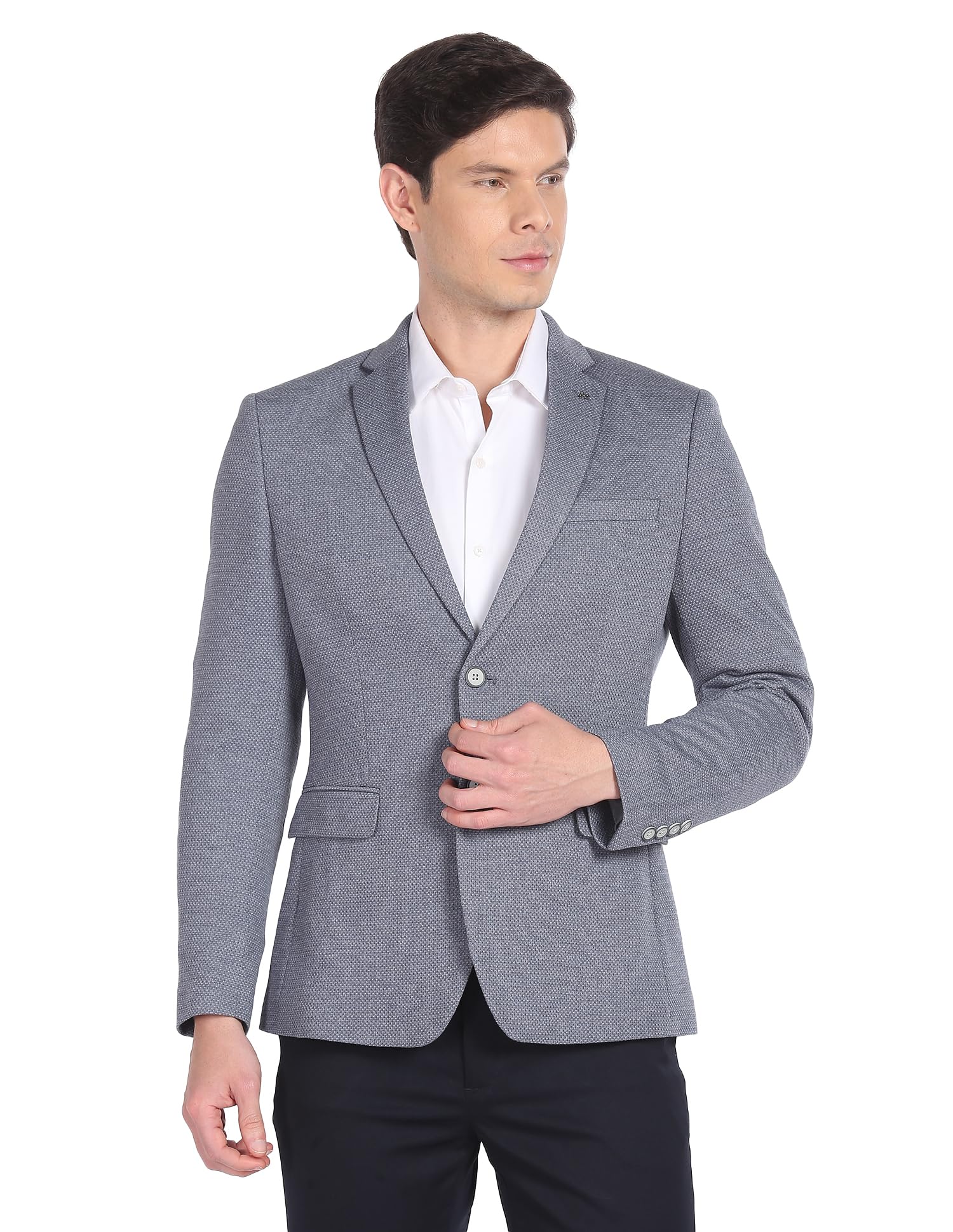 arrow Men's Single Breasted Slim Blazer-picture-29