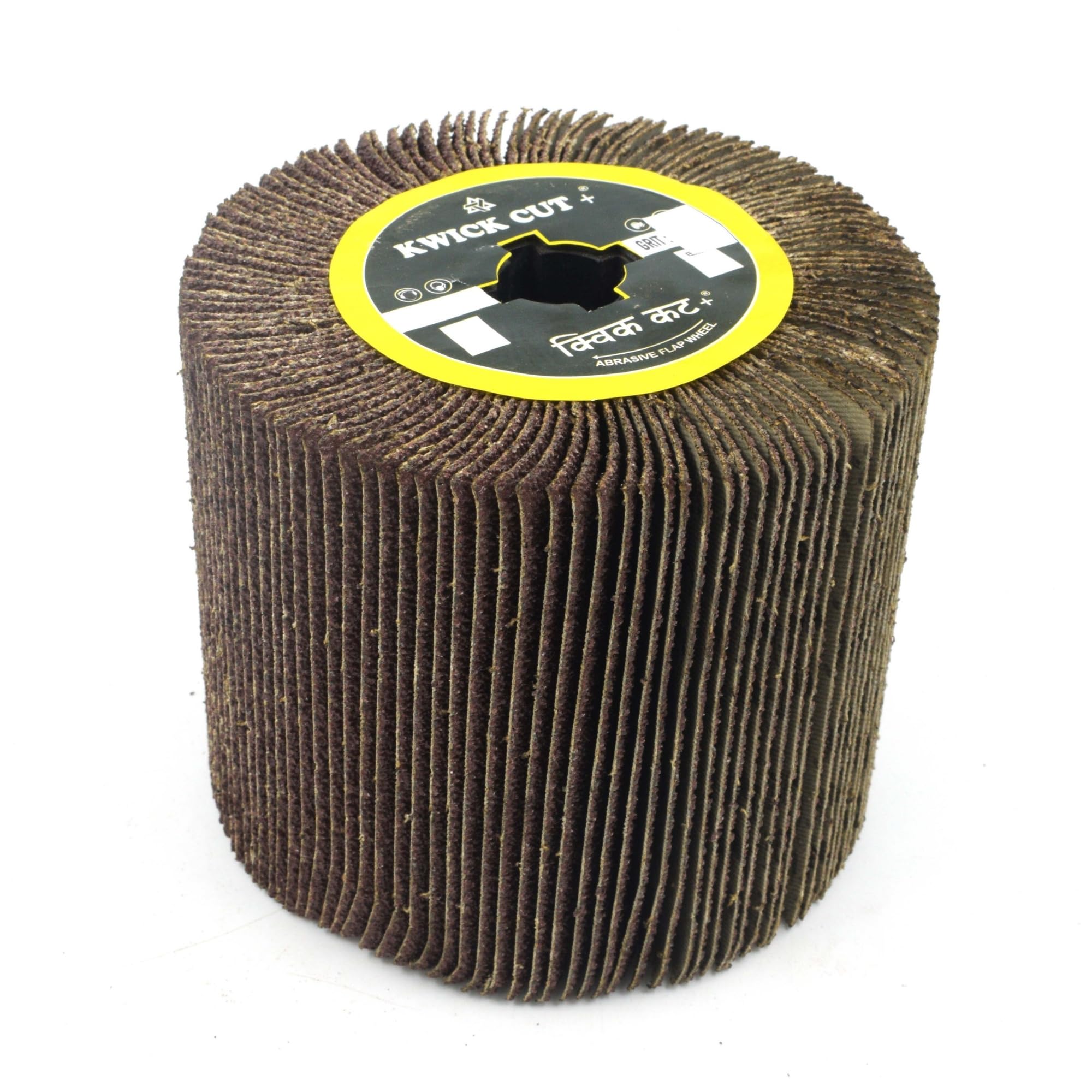 KWICK CUT+ 5″×4″ (125 ×100 mm) 80 Grit Abrasive Flap Wheel for