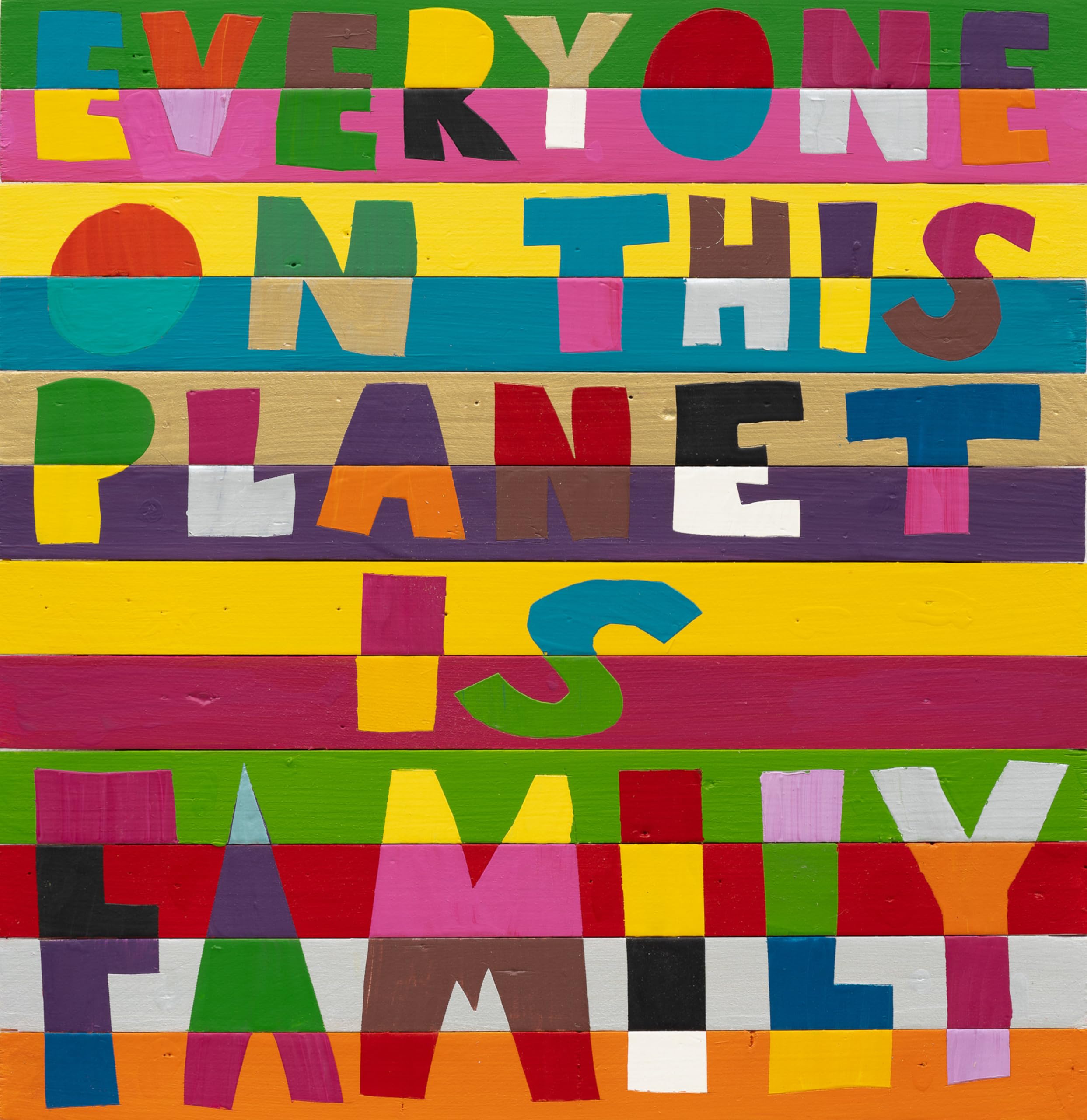 Larry Peace-love Yes Everyone On This Planet Is Family LP New 760137180289