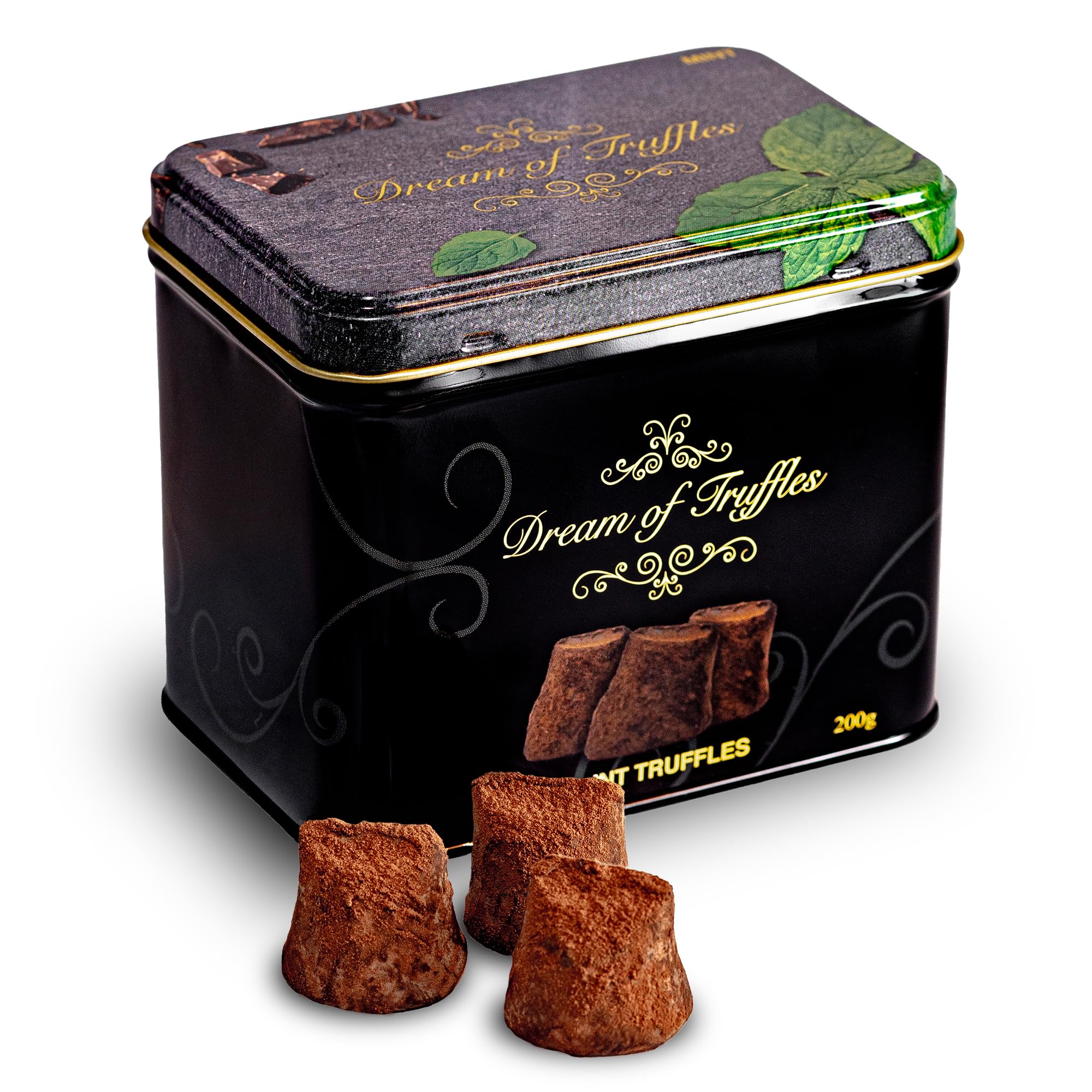 Amazon.com : Dream of Truffles - Cocoa Powdered Mint Truffles