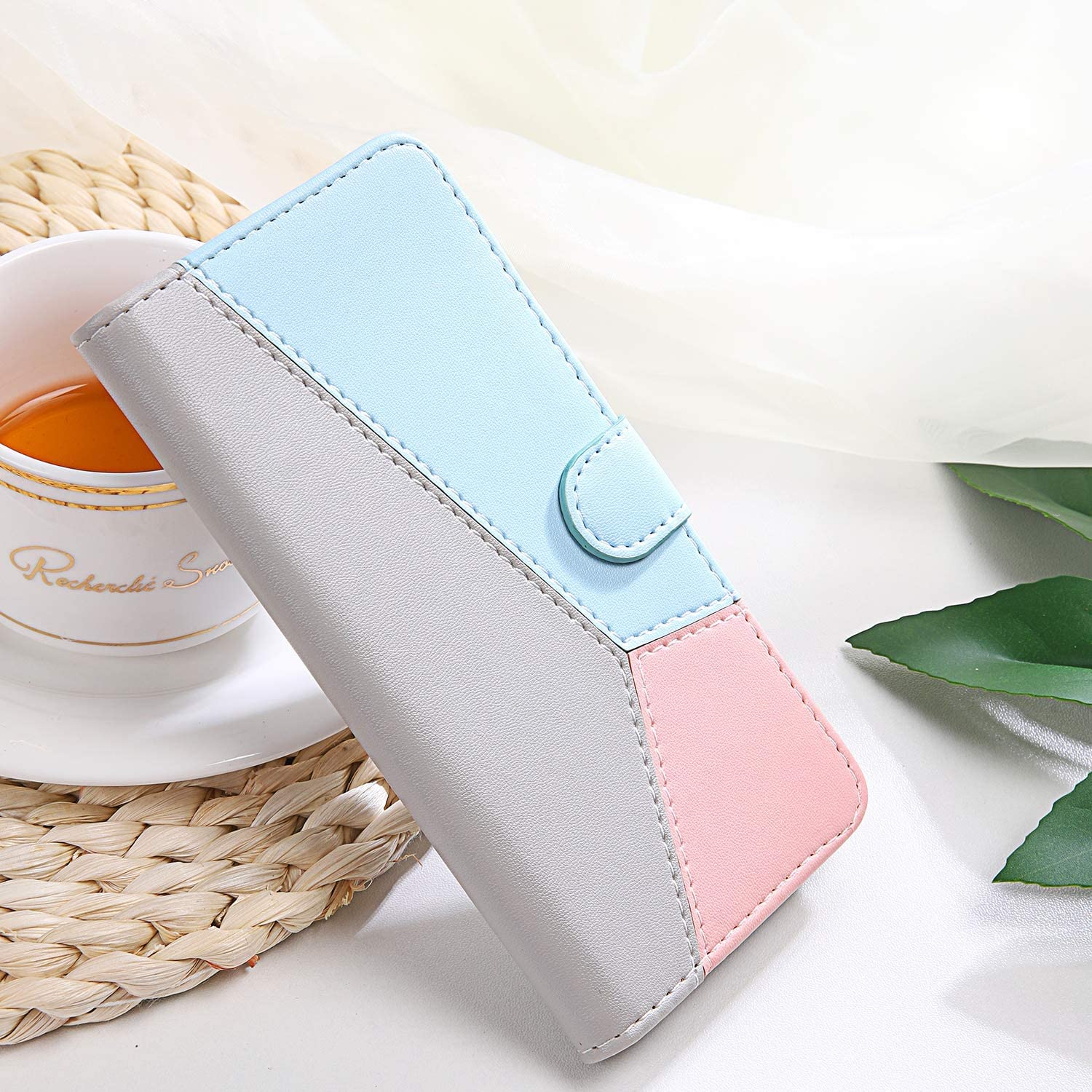 Perkie Candy Series for iPhone 14 Pro Max Magnetic Wallet Case Flip Cover (Soft Tricolor) (B0BYT4GYPL) Amazon Price History, Amazon Price Tracker