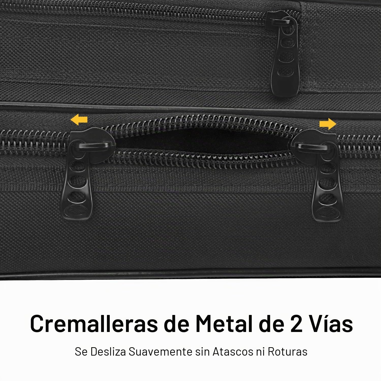 Donner - Funda de Guitarra acústica Suave con Esponja Acolchada de 12 mm, con Nailon Oxford 600D Resistente al Agua Interior no Tejido y Dos Bolsillos, Color Negro