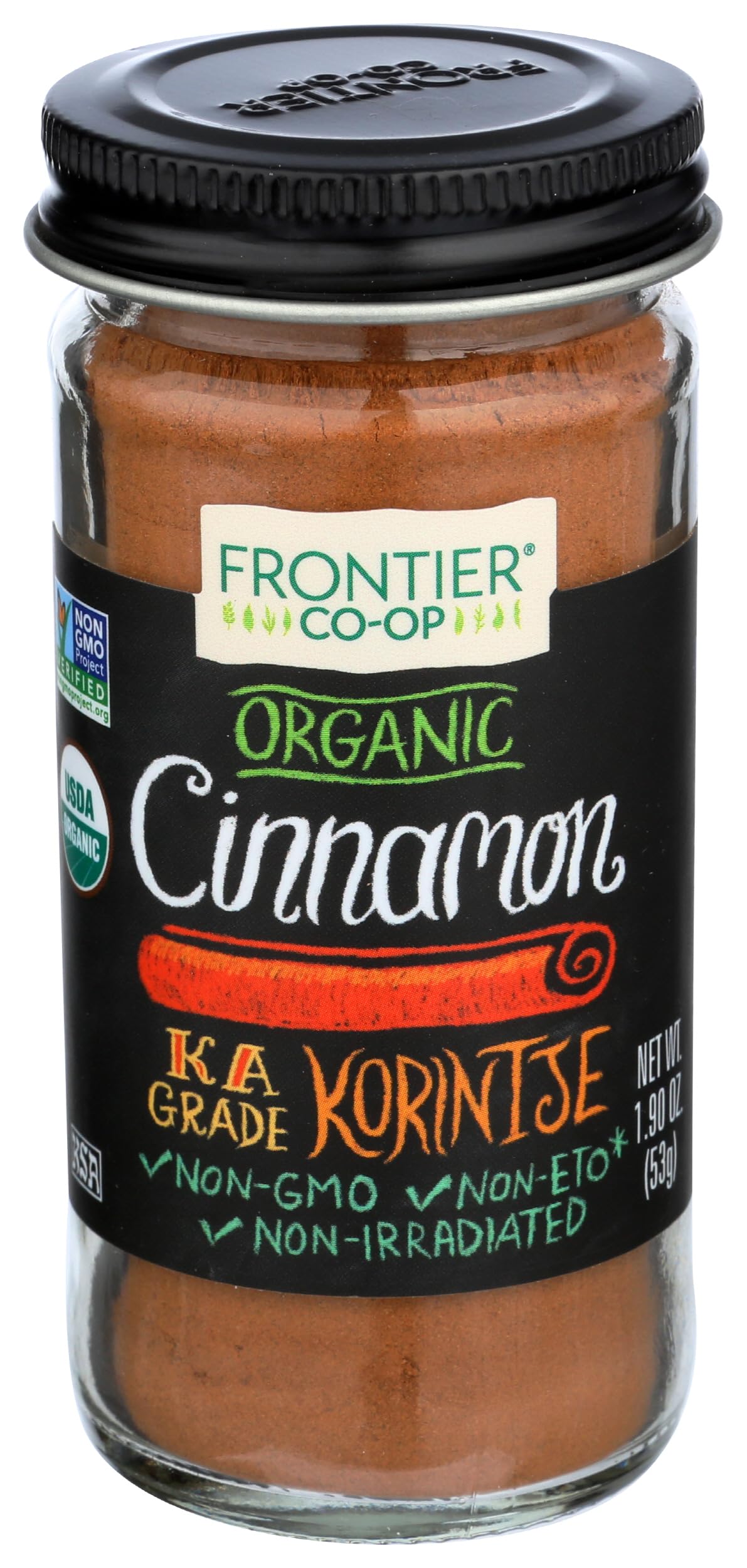 Amazon.com : Frontier Co-op Organic Ground Cinnamon, 1.9 Ounce