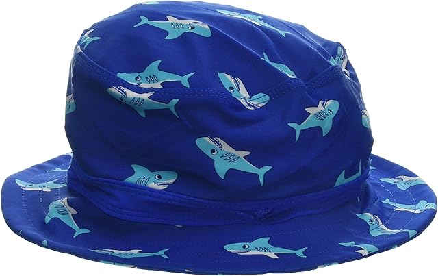 Playshoes Czapka Uniseks - dzieci Uv-schutz Fischerhut Hai (1 w zestawie)