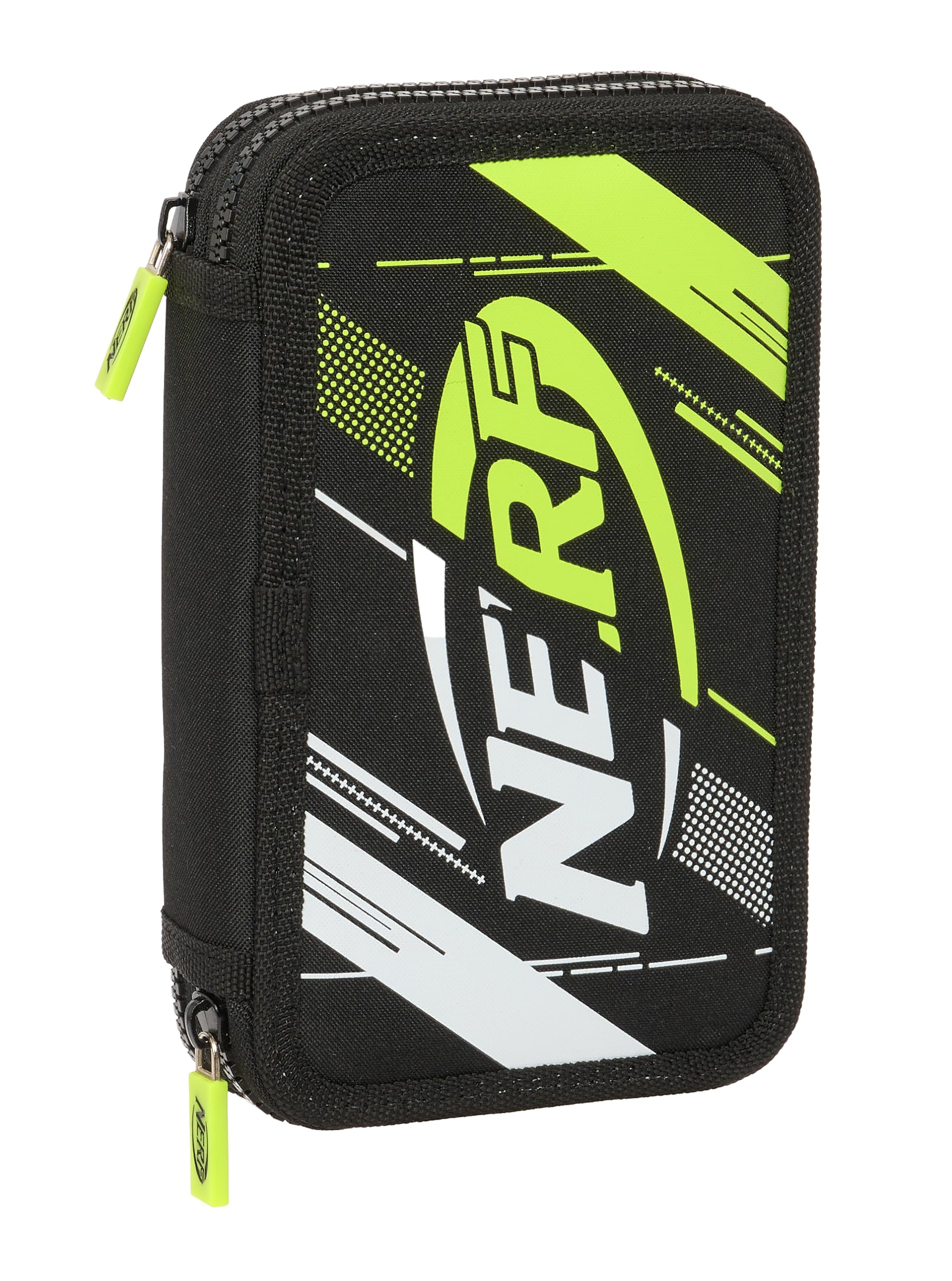 Safta Nerf Get Ready - Astuccio triplo, astuccio per bambini