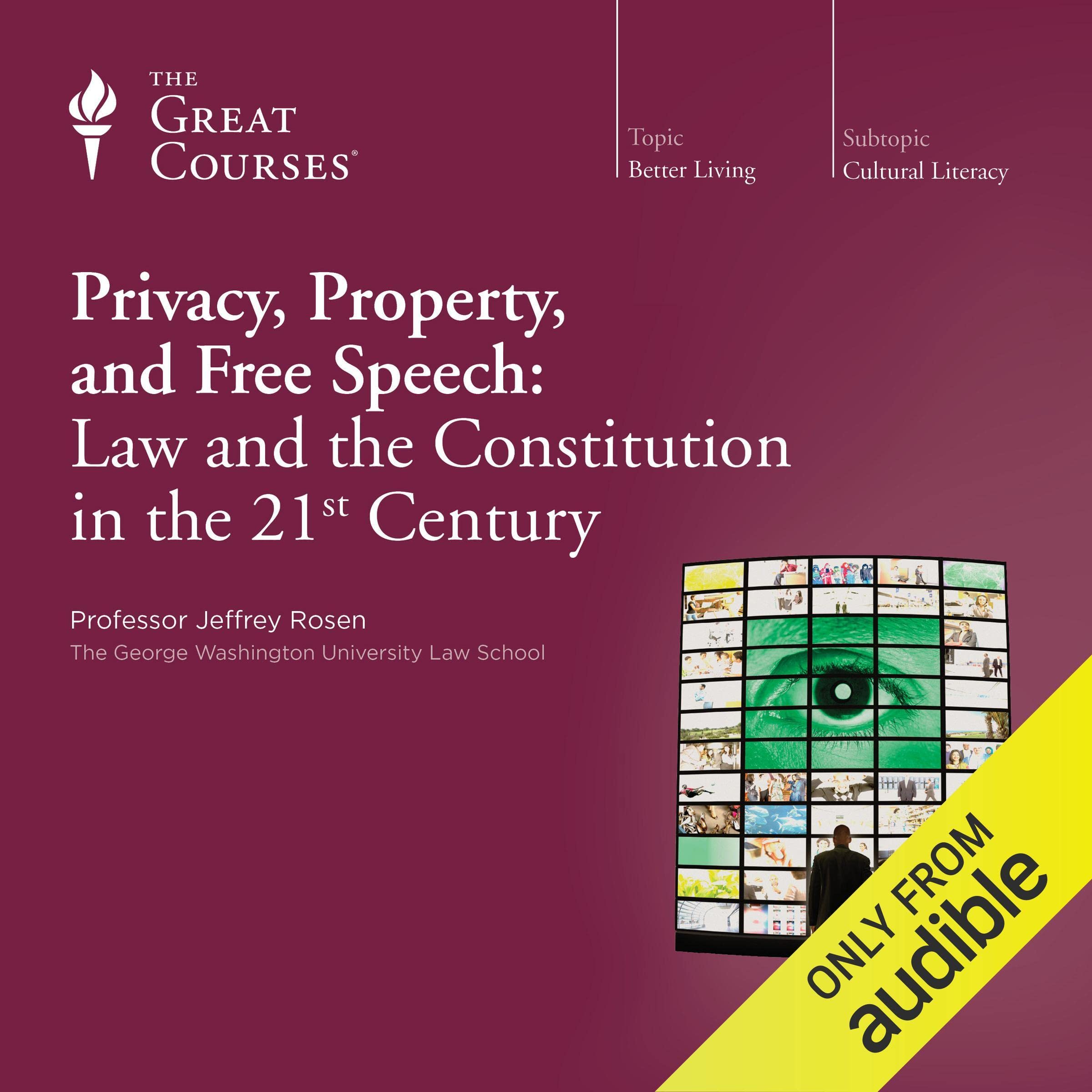 Cover art for Privacy, Property, and Free Speech: Law and the Constitution in the 21st Century