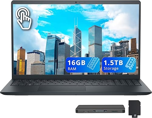 Miniatura 10 de Dell Laptop Inspiron 3530, pantalla FHD de 15.6 pulgadas (1920 x 1080), procesador Intel Core i3-1305U, RAM DDR4 de 8 GB, SSD de 512 GB, gráficos