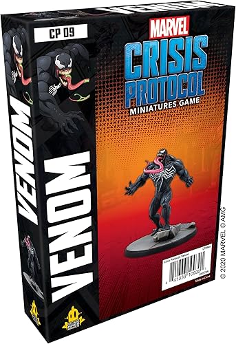 Miniatura 8 de Atomic Mass Games Marvel Crisis Protocol Agent Venom and Spider-Woman - Paquete de personajes  Juego de batalla en miniatura  Juego de estrategia