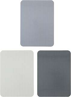 alpina 3 Chopping Board Set - Board - Non-Slip - Flexible - Dishwasher Safe - 20 x 28 cm - Grey