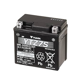 YT7S バッテリー 12V バイク用　日本製　GSユアサ Amazon | GSユアサ YTZ7S (YTZ7S YTZ6 GT5-3 GT6B-3) バイク用