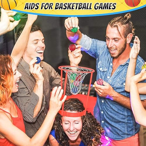 Miniatura 3 de 100 piezas de mini baloncesto para fiestas bolas de estrés recuerdos de fiesta de espuma mini pelota de estrés para aliviar la ansiedad adolescentes