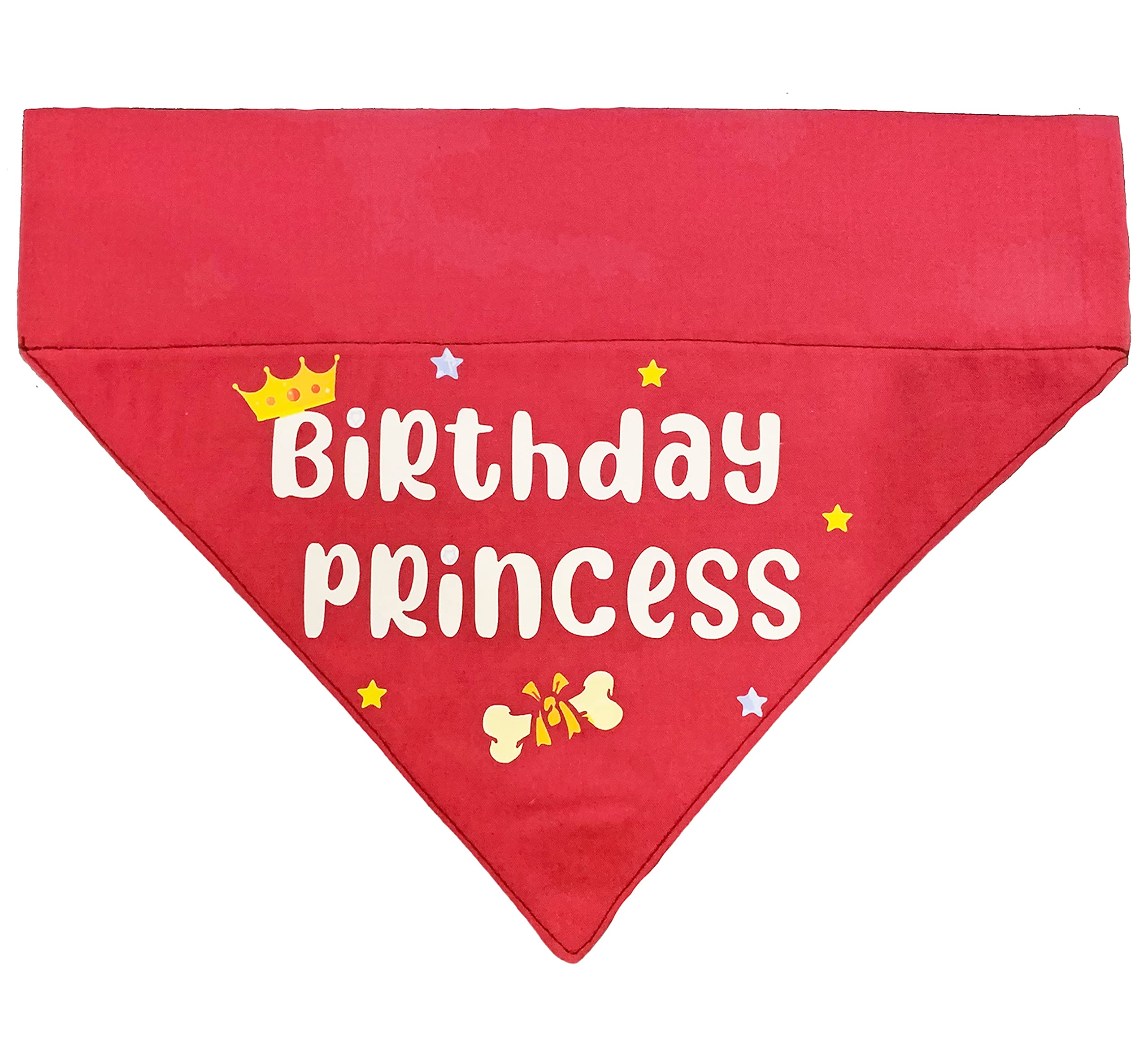 For The Fur Kids Birthday Girl Dog Bandana: Birthday Princess Dog Gift (Pink) Free Size (B097S6GTNH) Amazon Price History, Amazon Price Tracker