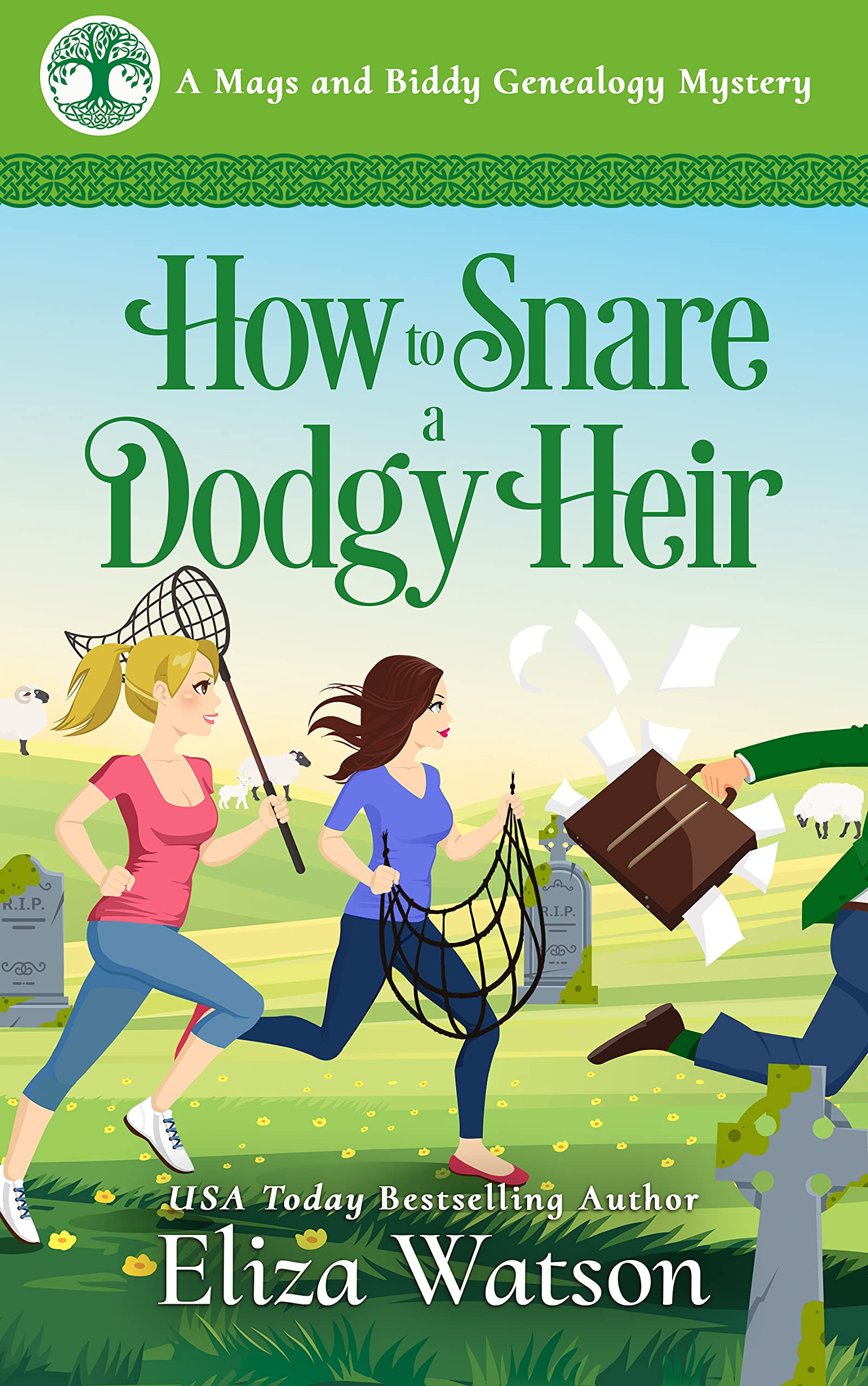 How to Snare a Dodgy Heir: A Cozy Mystery Set in Ireland (A Mags and Biddy Genealogy Mystery Book 2)