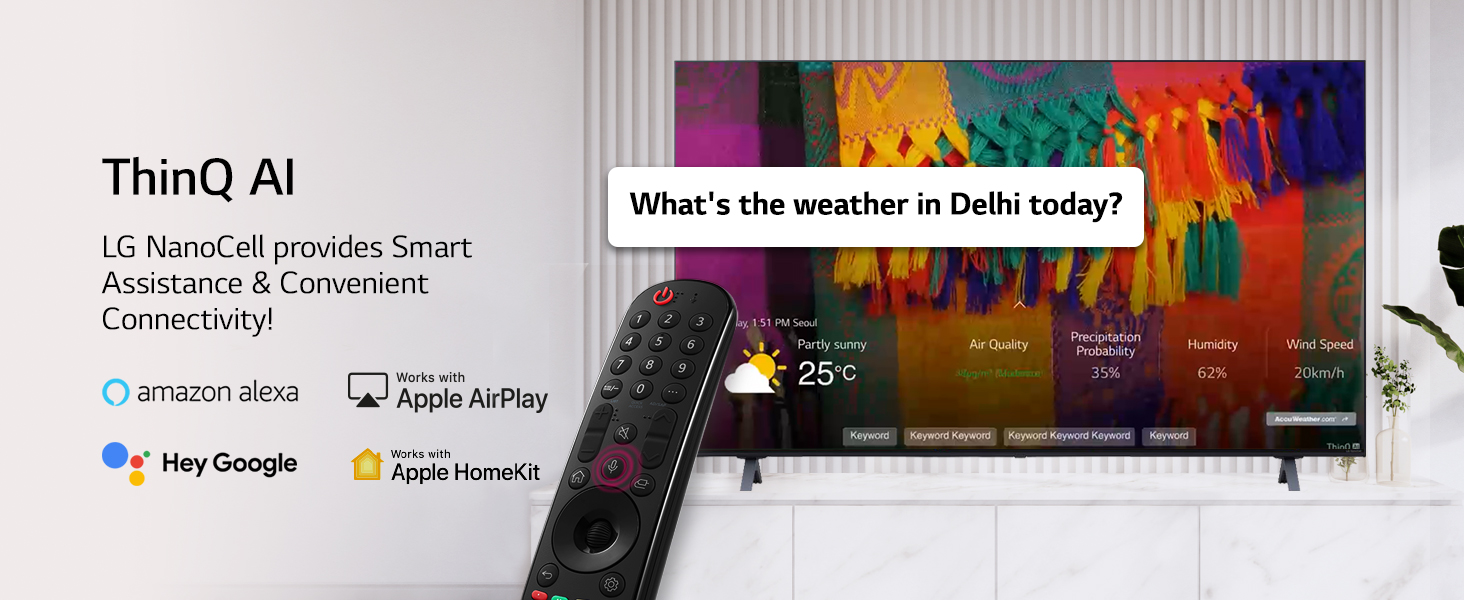 LG 108 cm (43 inches) 4K Ultra HD Smart NanoCell TV 43NANO73SQA