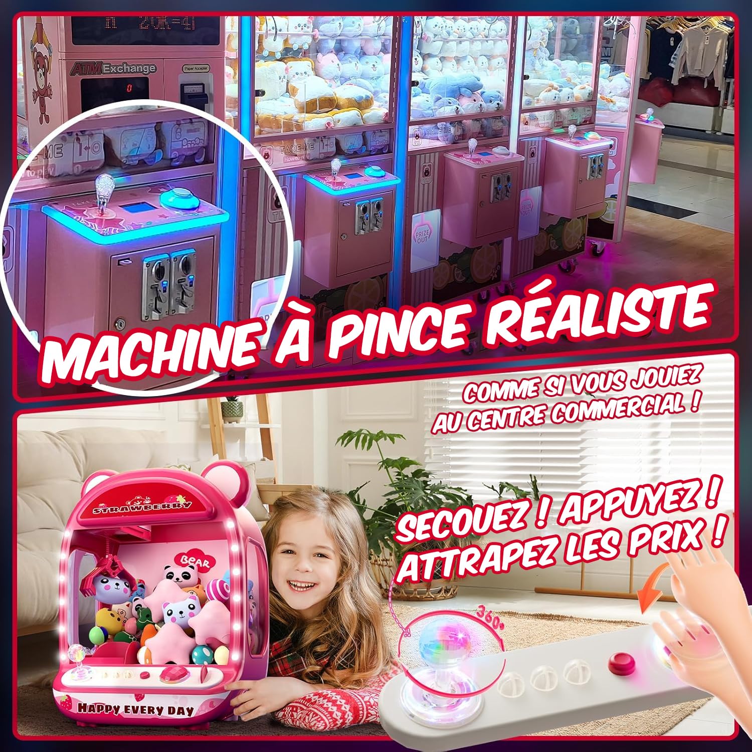 Squishy Maker Mini Grijpautomaat Voor Kinderen Met