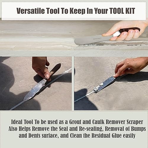 Miniatura 6 de A2Z Scilab Brand Engineering - Espátula clásica de acero inoxidable (hoja de desplazamiento de 3 pulgadas de largo)