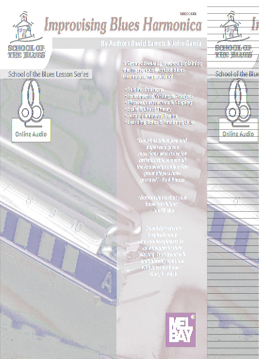 Improvising Blues Harmonica: Includes Online Audio (School of Blues Lesson)