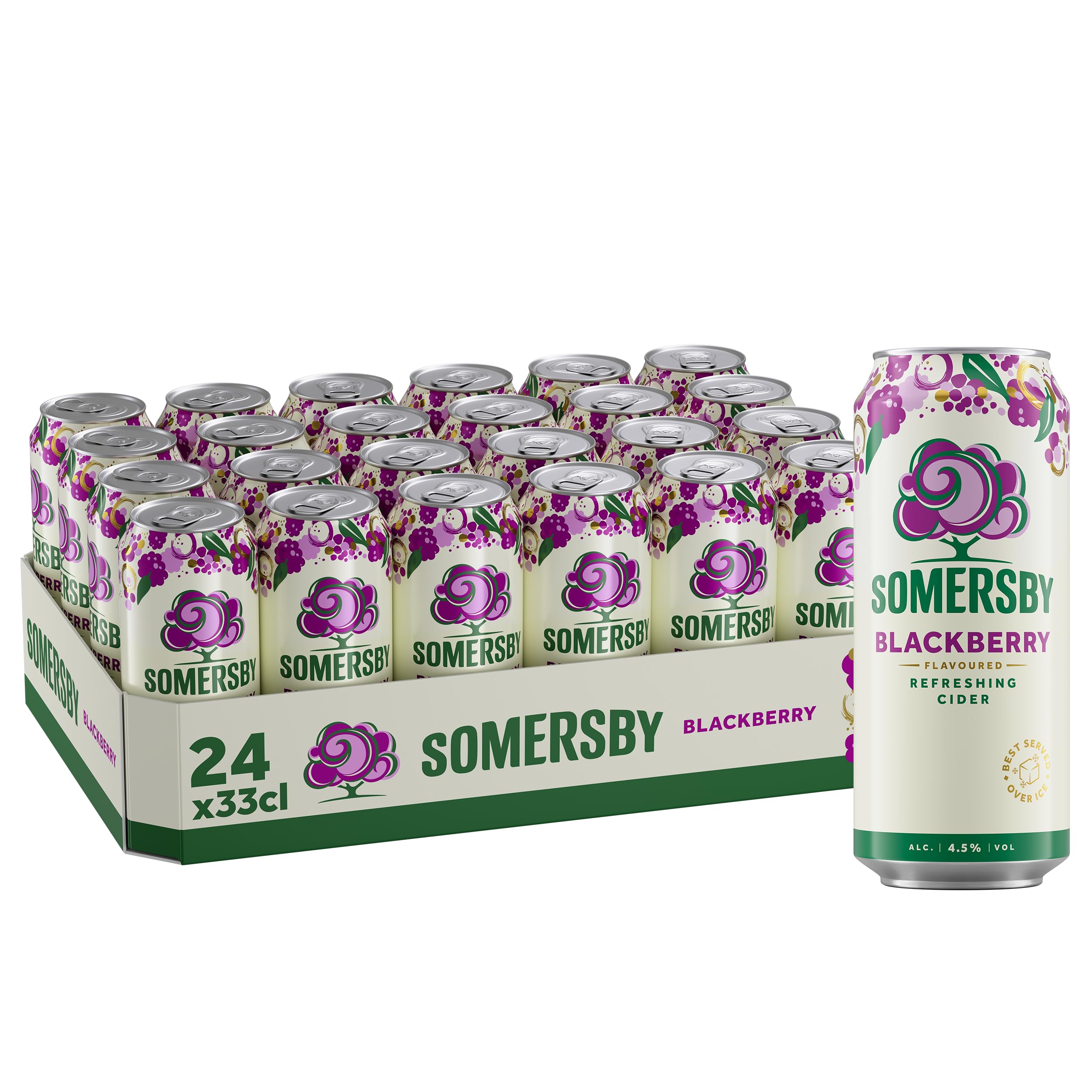 Somersby Blackberry Cider Dose Einweg 24 x 0.5 L