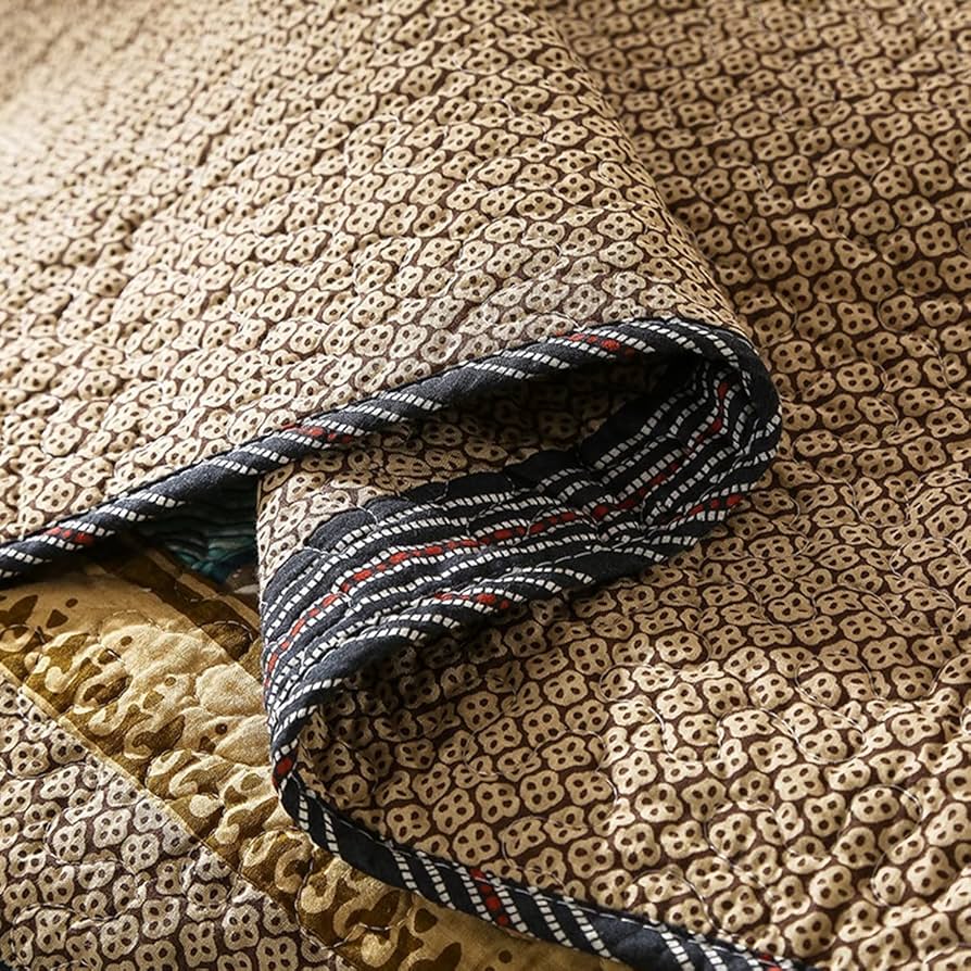 パッチワークコットンキルト ベッドカバーサイズ Amazon｜パッチワークキルトベッドスプレッド、アメリカン