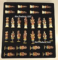 Vista 5 de Aborígenes australianos tribales hombres de ajedrez conjunto aborigen NO Junta - NO Board